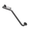 Bathroom Grab Bar & Soap Dish for Tub Shower Safety/304 Stainless/Right Hand/Oil Rubbed Bronze/24" x 16" view 1