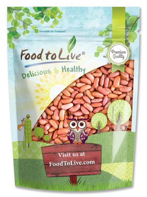 Food to Live Light Red Kidney Beans, 1.5 Pounds  Whole Dried Beans, Raw, Sproutable, Vegan, Bulk. Rich in Fiber, Potassium, Plant-Based Protein. Perfect for Chili, Soups, Casseroles. Made in USA