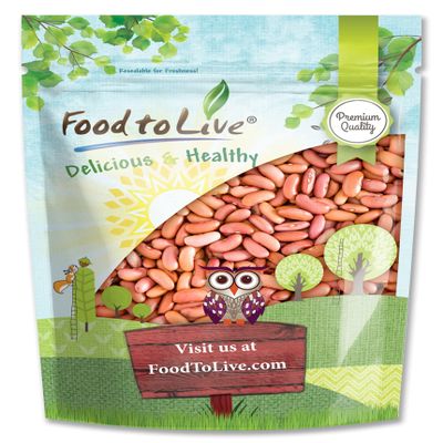Food to Live Light Red Kidney Beans, 1 Pound  Whole Dried Beans, Raw, Sproutable, Vegan, Bulk. Rich in Fiber, Potassium, Plant-Based Protein. Perfect for Chili, Soups, Casseroles. Made in USA