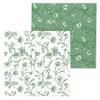40 Count Spring Flower Power Napkins, 2 Packs of 20, 3 Ply Paper, Luncheon Size, 6.75 x 6.75 Inches, Food Safe Inks view 1