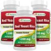 Best Naturals Red Yeast Rice 1200 mg (Non-GMO) 120 Tablets (120 Count (Pack of 3)) view 1