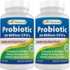 Best Naturals Probiotic 10 Strains 30 Billion Shelf Stable 120 Veggie Caps (120 Count (Pack of 2)) view 1