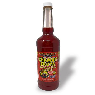 Alamo Candy Co. Chamoy Fruta Sweet and Sour Agridulce Sauce, 33.8 Ounces - Chamoy Rim Dip - Chamoy Candy - Chamoy Sauce for Fruit - Chamoy Paste - Chamoy Rim Paste - Mexican Candy 1/4*1/8 inch hank