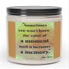 Value The Moment 7.5oz Soy Jar Candle (Vanilla Bean) view 2