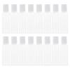 Healifty 25-Pack Mini Liquid Bottles 0.39 Oz Leak-Proof Contact Lens Care Solution Bottles with Screw Caps Portable Travel Eye Drop Containers view 1