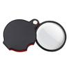 JF-Xuan Magnifying Glass Glass Glass - Multifunctional Portable Folding Magnifier HD Elderly Reading Newspaper Handheld Magnifier Elementary School Child Pocket Microscope Magnifier Compatible with R view 1