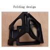 JF-Xuan Magnifying Glass Foldable Mini Portable Magnifying Glass, 5X HD Optical Lens with Scale Display, Foldable Three Times view 3
