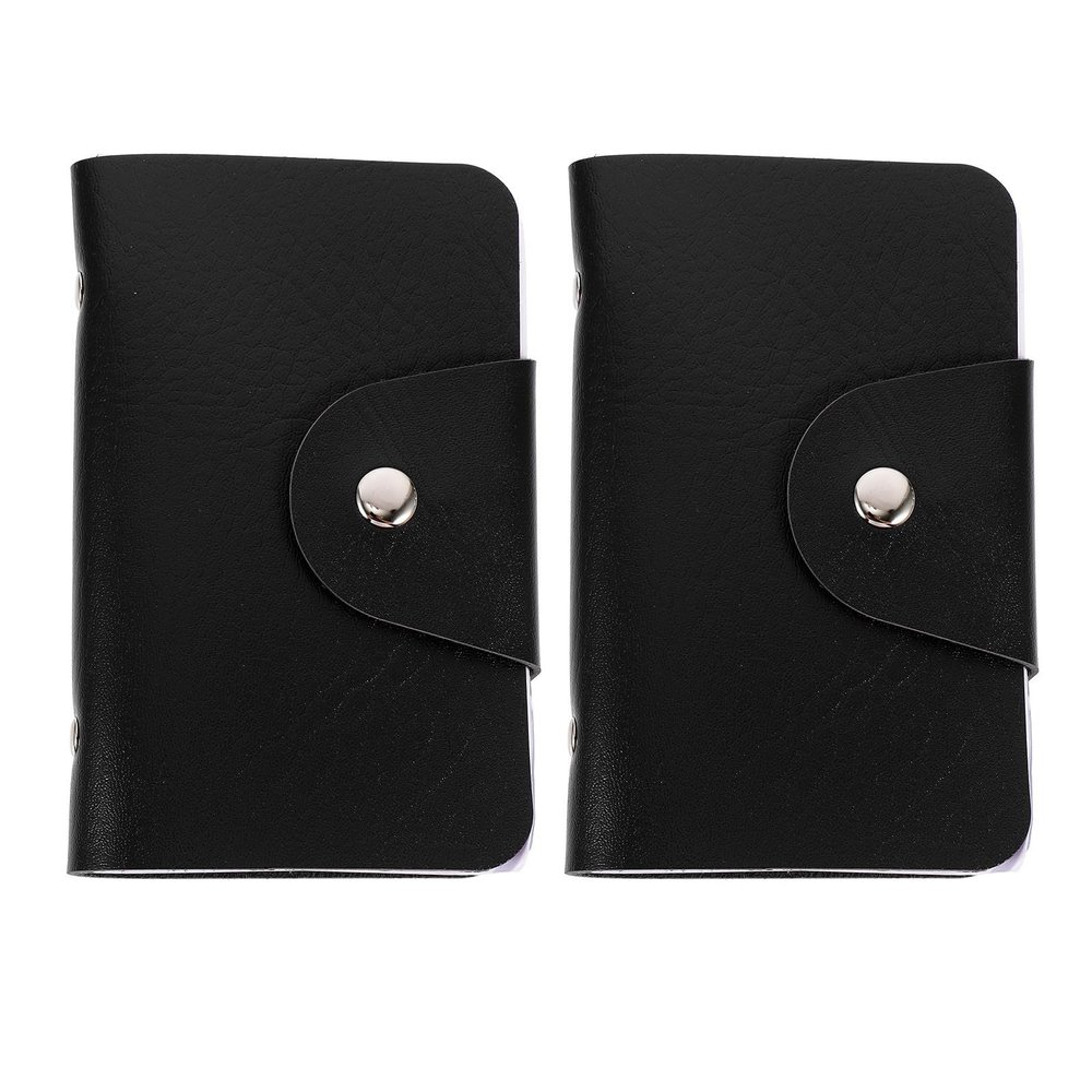 SOLUSTRE 2pcs Nail Holder Portable Storage Pouch Slots for Nail Printing Templates Snap Button Design for Easy Access and for Organizing Supplies