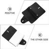 SOLUSTRE 2pcs Nail Holder Portable Storage Pouch Slots for Nail Printing Templates Snap Button Design for Easy Access and for Organizing Supplies view 3
