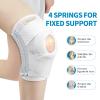 Galvaran Knee Brace with Side Stabilizers for Meniscal Tear Knee Pain ACL MCL Arthritis Injuries Recovery, Breathable Adjustable Knee Support for Men and Women view 2