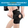 Galvaran Knee Brace with Side Stabilizers for Meniscal Tear Knee Pain ACL MCL Arthritis Injuries Recovery, Breathable Adjustable Knee Support for Men and Women view 3
