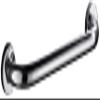 HongLianRiven Bath Handle Towel Rail Safety Grab Bar Bathtub Handle, Grab Rail Steel Non-Slip Handles, Support Rails The Elderly/Disabled Toilet/Shower Bathroom view 1