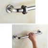 HongLianRiven Bath Handle Towel Rail Safety Grab Bar Bathtub Handle, Grab Rail Steel Non-Slip Handles, Support Rails The Elderly/Disabled Toilet/Shower Bathroom view 4