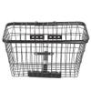 01 02 015 Scooter Basket, Folding Storage Basket for Electric Mobility Scooters and Power Wheelchairs, Black Iron, Frame Mount, 5 kg Capacity, 27x20x20 cm view 4