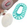 Dexcom G6 Grip Shield by Deck My Diabetes- The Ultimate Bump Protection. Flexible and Reusable Armor for Dexcom Users. (Aqua) view 1
