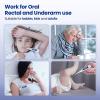 Femometer Thermometer for Adults and Kids, Digital Thermometer with Fever Alert, Memory Recall, C/F Switchable, for Oral, Rectal or Under Arm Use, Klein Blue view 3