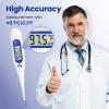Femometer Thermometer for Adults and Kids, Digital Thermometer with Fever Alert, Memory Recall, C/F Switchable, for Oral, Rectal or Under Arm Use, Klein Blue view 4
