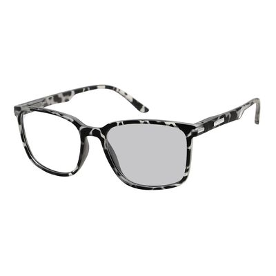 Eyekepper Transition Photochromic Reading Glasses for Women and Men Grey Tortoise +2.00