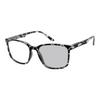 Eyekepper Transition Photochromic Reading Glasses for Women and Men Grey Tortoise +2.00 view 1