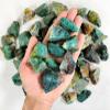 1/2 LB Rough Chrysocolla Crystals Bulk Raw Gemstones - Healing Crystals view 1