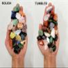 1 LB Combo Rough & Tumbled Crystals Mix, Assorted Natural Gems Stones Confetti Crystal Lot view 2