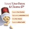 AFC Japan Ultimate Liver Care Cleanse Detox Supplement Formula  Supports Healthy Liver Function with Amino Acid L-Ornithine, L-Citrulline, L-Cystine, and Turmeric Extract, 90 Veggie Capsules [3 Pack] view 3