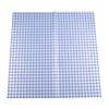 60 Sheets Waterproof Gift & Flower Wrapping Paper Tartan Pattern Wrapping Paper for Birthday, Holiday, Party, Wedding, Gift Packing, 22.8x22.8 Inches, Light Sky Blue view 2