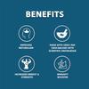 AADAR Natural Omega 3 Vegan Fatty Acid & Immunity Supplement for Men and Women |Flaxseed Arjuna Walnut No Fish Oil | 60 Capsules(Pack of 2) view 3