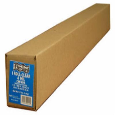 (10X100 - Pack of Three) Covalence Plastics 4ML CLR 10-by-100-Foot 4-Millimeter Clear