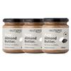 THE NUTLERS 100% Pure & Natural Almond Butter, made with 100% Greek almonds, No added salt, sugar or preservatives (3 Pack (3 x 8.818 ounce Jars)) view 1