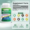 Best Naturals Vitamin B-12 as Methylcobalamin (Methyl B12), 6000 mcg 60 Sublingual Tablets (60 Count (Pack of 2)) view 2