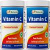 Best Naturals 100% Pure Vitamin C Powder Non-GMO 1 lb (454 Grams) Powder (Also Called Ascorbic Acid) (1 LB (Pack of 2)) view 1