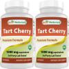Best Naturals Tart Cherry Extract 1000 mg 120 Capsules (120 Count (Pack of 2)) view 1