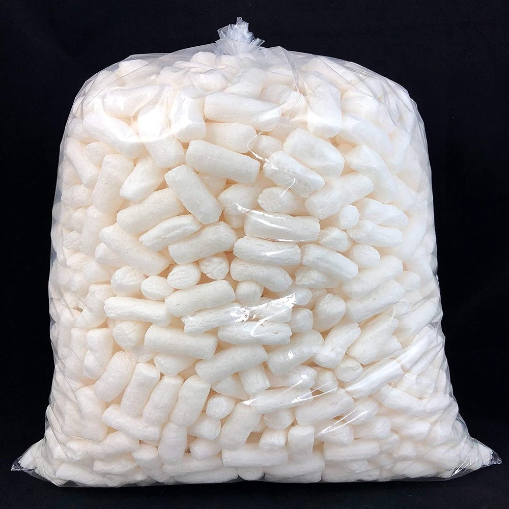 Biodegradable/Eco Friendly Brand 3.5 cu. ft. (22.5 Gallons) Anti-Static Packing Peanuts Popcorn by 442LORIMAR INC