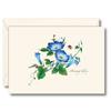 Earth Sky + Water - Morning Glories Notecard Set - 8 Blank Cards with Envelopes view 1