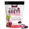 Force Factor Total Beets Blood Pressure Support Supplements with Beet Powder, Great-Tasting Beets Chewables for Heart-Healthy Energy, and Increased Nitric Oxide, 60 Chews view 1