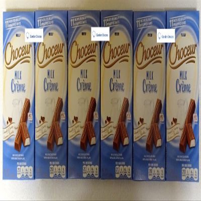 Choceur Milk Crme Smooth Creamy European Chocolate 7.05oz 200g (Six Bars)