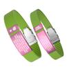 Divoti Custom Engraved Medical Alert ID Band, Double-Sided Emergency Contact Silicone WristbandICE Info, Phone Unlock Code&Allergy Note, Personalized Safety Alert -PVD Pink/Lime Range/13 view 1
