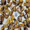 1/2 LB Tumbled Golden Tigers Eye Crystals Bulk 1" to 2" Large Polished Healing Stones view 1