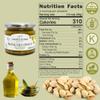 CAMPO D'ORO - Pistachio Pesto, Paste, UnSweetened, Sicilian Pesto Sauce, Savory, Creamy, Spreadable, 6.35oz, Sicily view 3