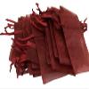 30 Organza 3"x4" Maroon Favor Jewelry Sm item Gift Bags with Satin Drawstrings Jewelry Making For You view 1