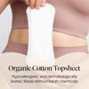 Cora 100% Organic Cotton Topsheet Period Liners (144 Long Period Liners) view 3