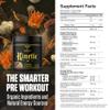 Ambrosia Kinetic - Organic Pre Workout Powder | Mushroom-Enhanced Natural Pre Workout | Nootropic Superfood Powder for Clean Energy, Focus, Recovery | 24 Servings | Strawberry Guava view 2