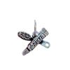 A-Store Sterling Silver 3D 11x16mm Toothpaste Brush Dentist Dental Charm Jewelry Making For You view 1