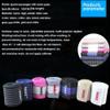 AIZXC Elastic Breathable Knee Wraps Bandage Compression Sleeve Brace Pain Relief Straps Support for Men Women Cross Training WODs,Gym Workout,Fitness & Powerlifting, 1 Pair (White/Pink) view 3