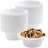 Nicole Fantini 12oz Medium Weight Disposable White Plastic Soup Bowl : Perfect for home, offices, parties, restaurants, and hotels: 100CT view 4