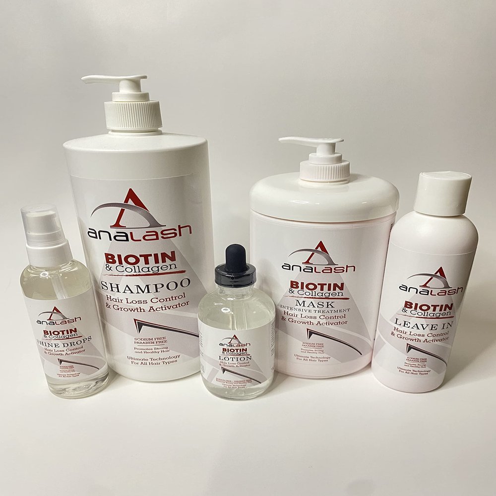 Analash Biotin + Collagen 5-Step Kit (Original)