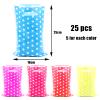 25 Pcs Kids Party Favors - Birthday Candy Bags, Polka Dot Pattern (5 Colors) view 2
