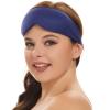 ALASKA BEAR Sleep Mask for Side Sleepers Patented Design, Cup-Shaped and Extra-Soft, 100 Blackout Eye Mask Shades Cover for Men and Women Home or Travel, Machine Washable, Colbot Blue view 3