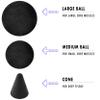 VI Jigsaw Massage Gun Replacement Attachment Kit view 2